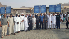  صور لمعتمري مدينة الرملة خلال تواجدهم في المدينة المنوّرة